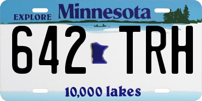 MN license plate 642TRH