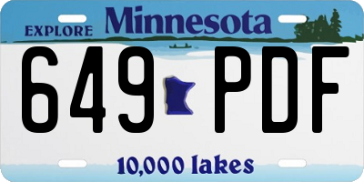 MN license plate 649PDF