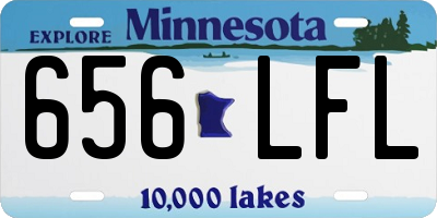 MN license plate 656LFL