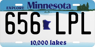 MN license plate 656LPL