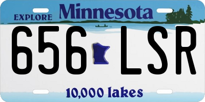 MN license plate 656LSR
