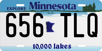 MN license plate 656TLQ