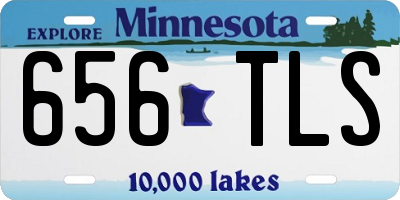 MN license plate 656TLS
