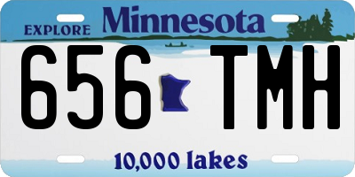 MN license plate 656TMH
