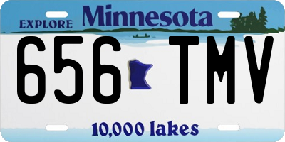 MN license plate 656TMV