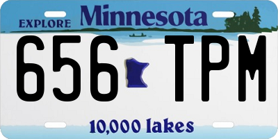 MN license plate 656TPM