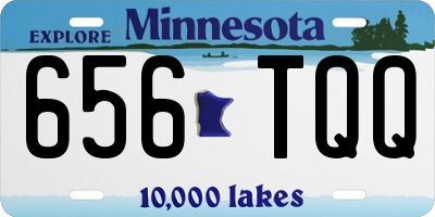 MN license plate 656TQQ