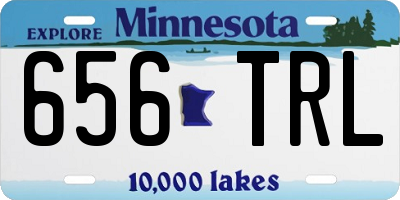 MN license plate 656TRL