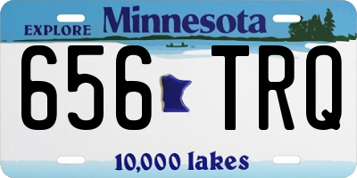MN license plate 656TRQ