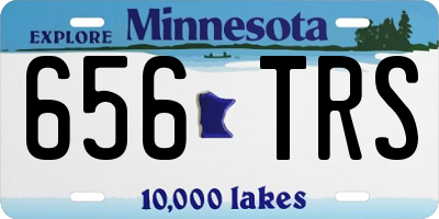 MN license plate 656TRS
