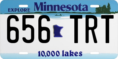 MN license plate 656TRT