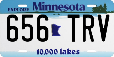 MN license plate 656TRV