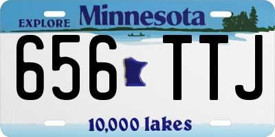 MN license plate 656TTJ