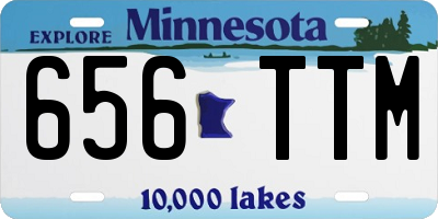 MN license plate 656TTM
