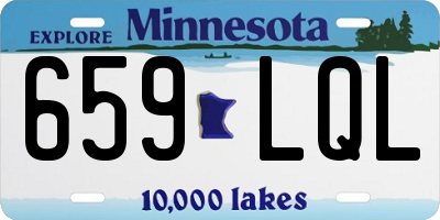 MN license plate 659LQL