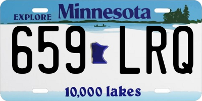 MN license plate 659LRQ
