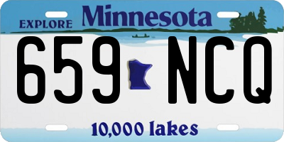 MN license plate 659NCQ