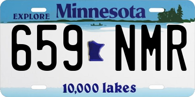 MN license plate 659NMR