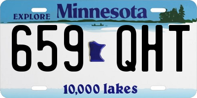 MN license plate 659QHT