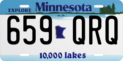 MN license plate 659QRQ