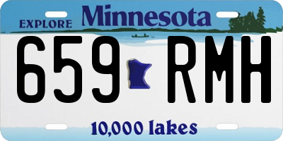 MN license plate 659RMH