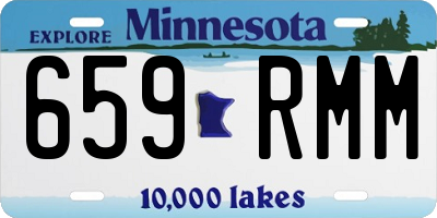 MN license plate 659RMM