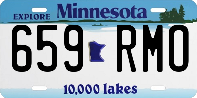 MN license plate 659RMO