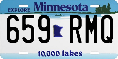 MN license plate 659RMQ