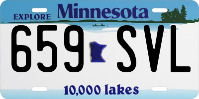 MN license plate 659SVL