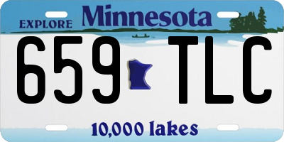 MN license plate 659TLC