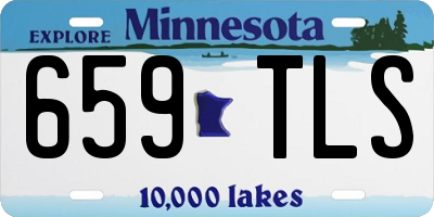 MN license plate 659TLS