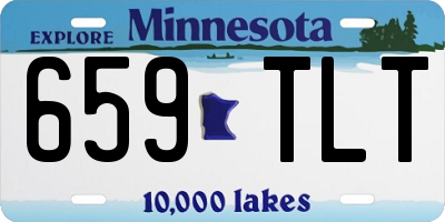 MN license plate 659TLT