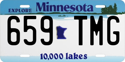 MN license plate 659TMG
