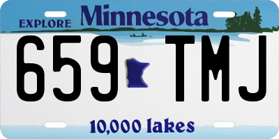 MN license plate 659TMJ