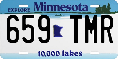 MN license plate 659TMR