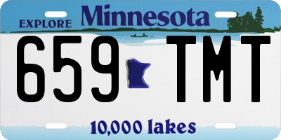 MN license plate 659TMT
