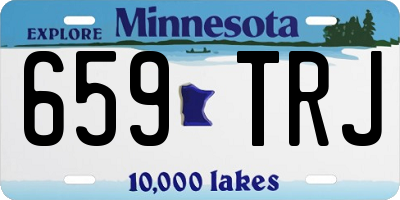 MN license plate 659TRJ