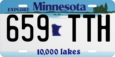 MN license plate 659TTH