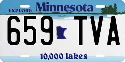 MN license plate 659TVA