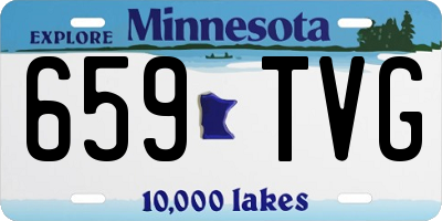 MN license plate 659TVG