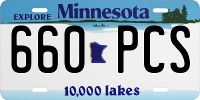 MN license plate 660PCS