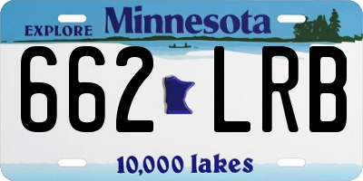 MN license plate 662LRB