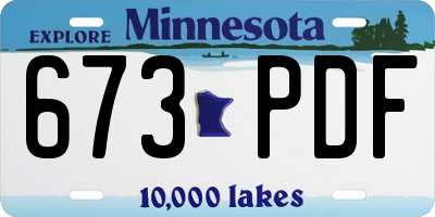 MN license plate 673PDF