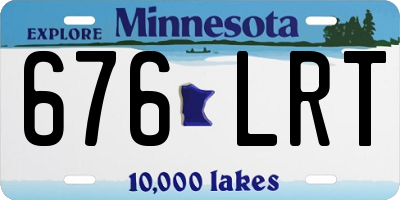 MN license plate 676LRT