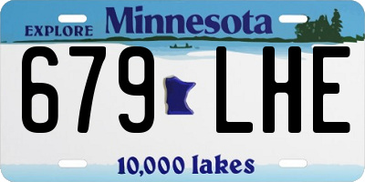 MN license plate 679LHE