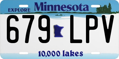 MN license plate 679LPV
