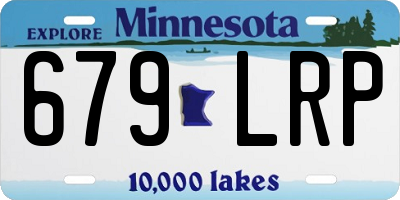 MN license plate 679LRP