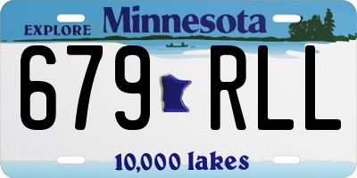 MN license plate 679RLL