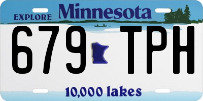 MN license plate 679TPH