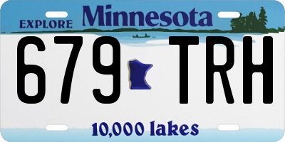 MN license plate 679TRH